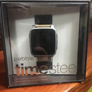 Pebble Time steel